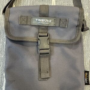 Timbuk2 Women's Pip Gray Green Crossbody Bag Adjustable Buckle Travel Small Grey
